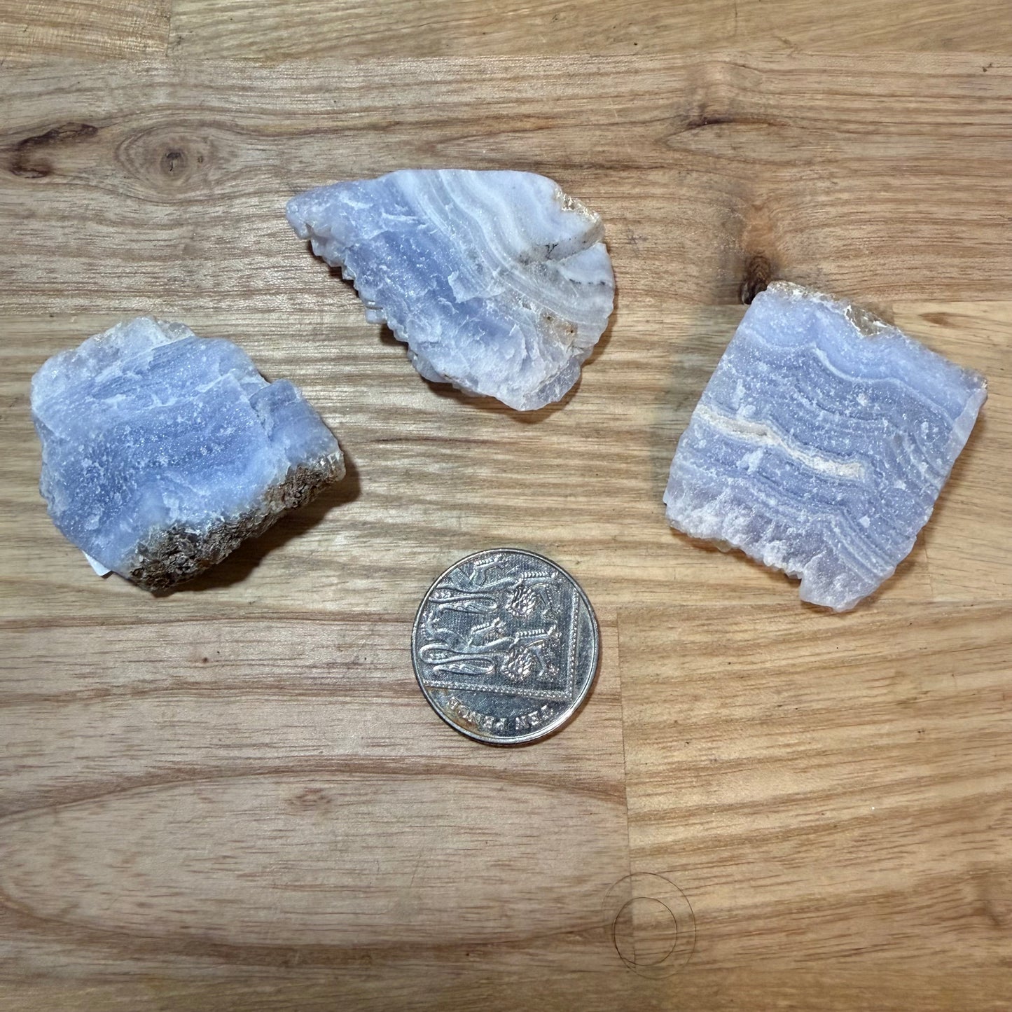 Blue Lace Agate - Raw