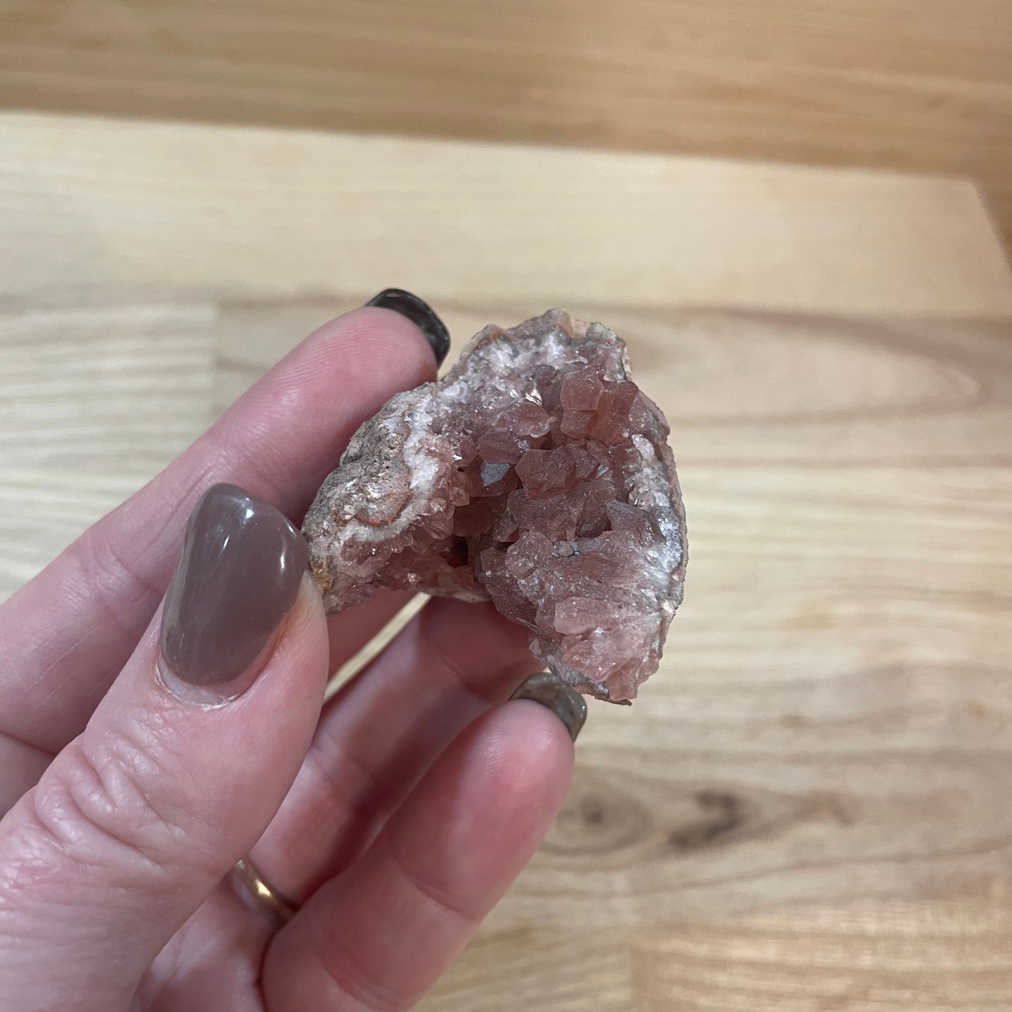 Pink Amethyst Geode 20B