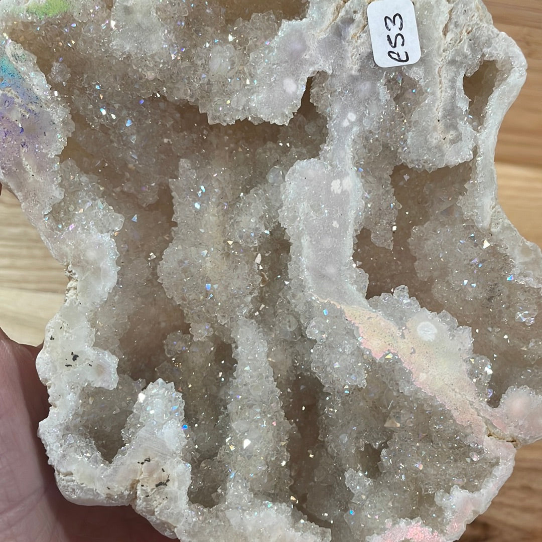 Angel Aura Quartz Geodes - Large/Display Pieces