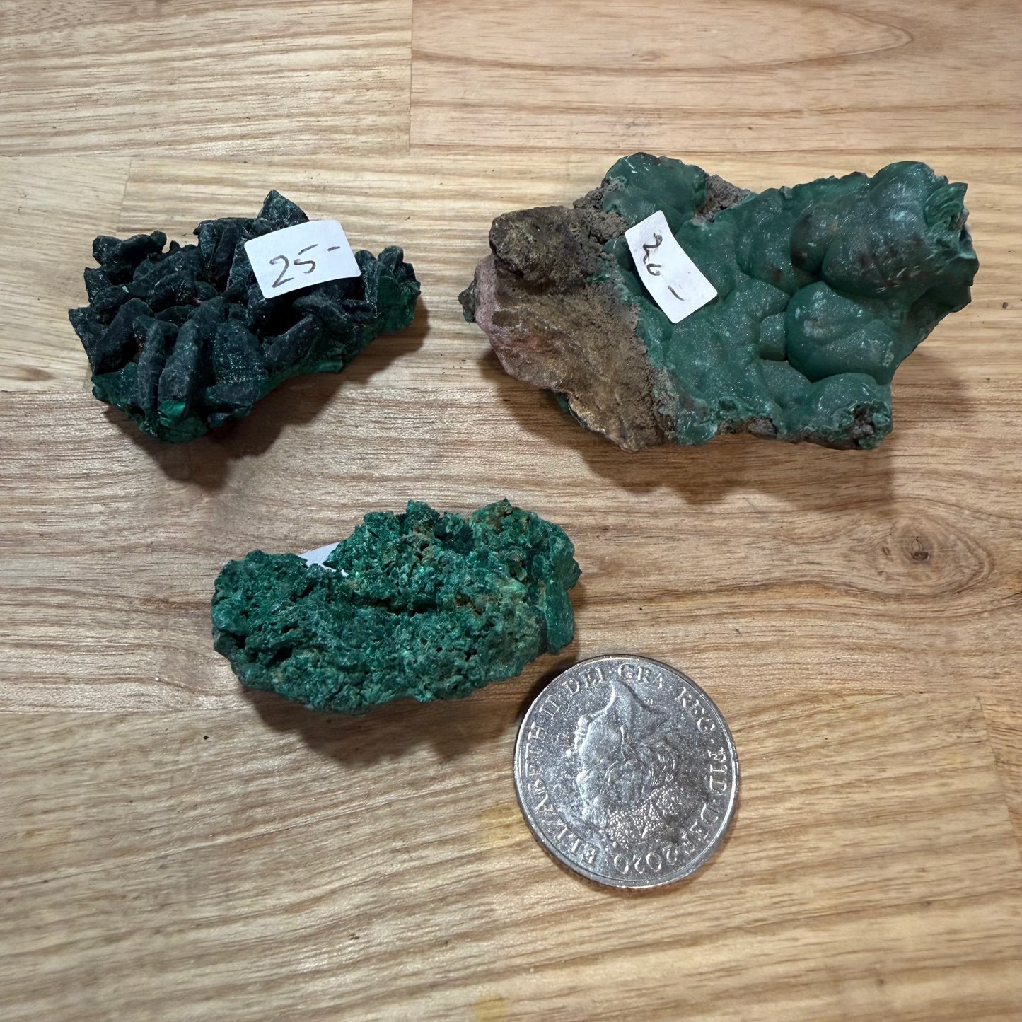 Malachite Raw Pieces
