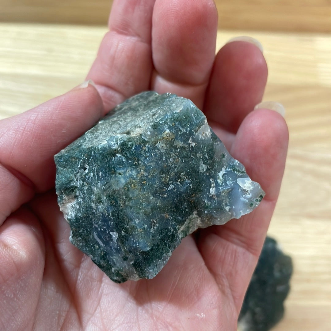 Moss Agate Raw