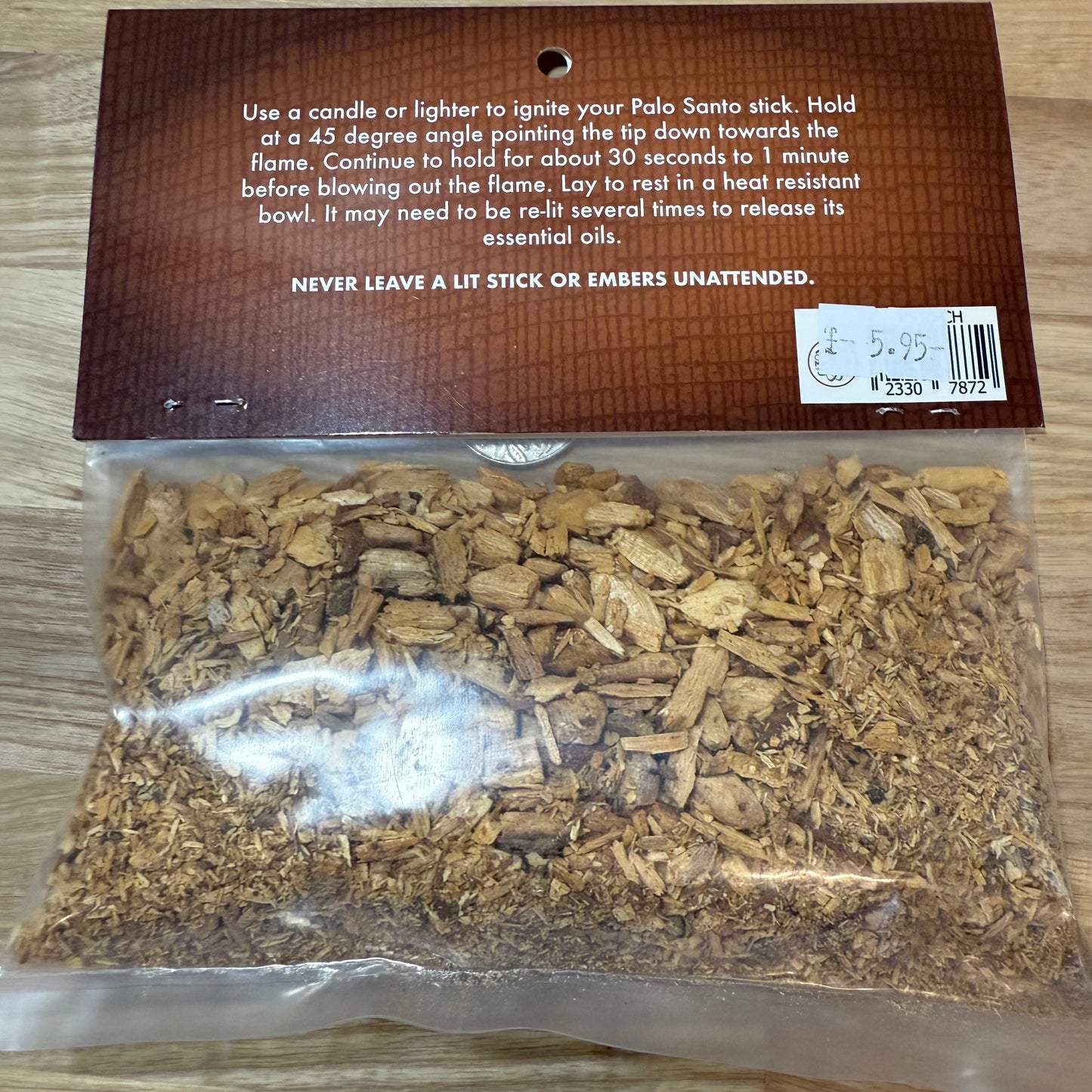 Palo Santo Wood Chips
