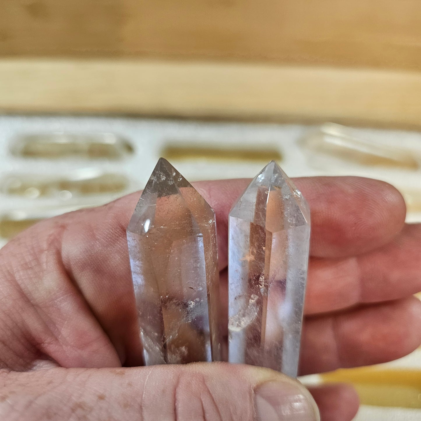 Clear Quartz Massage Wands
