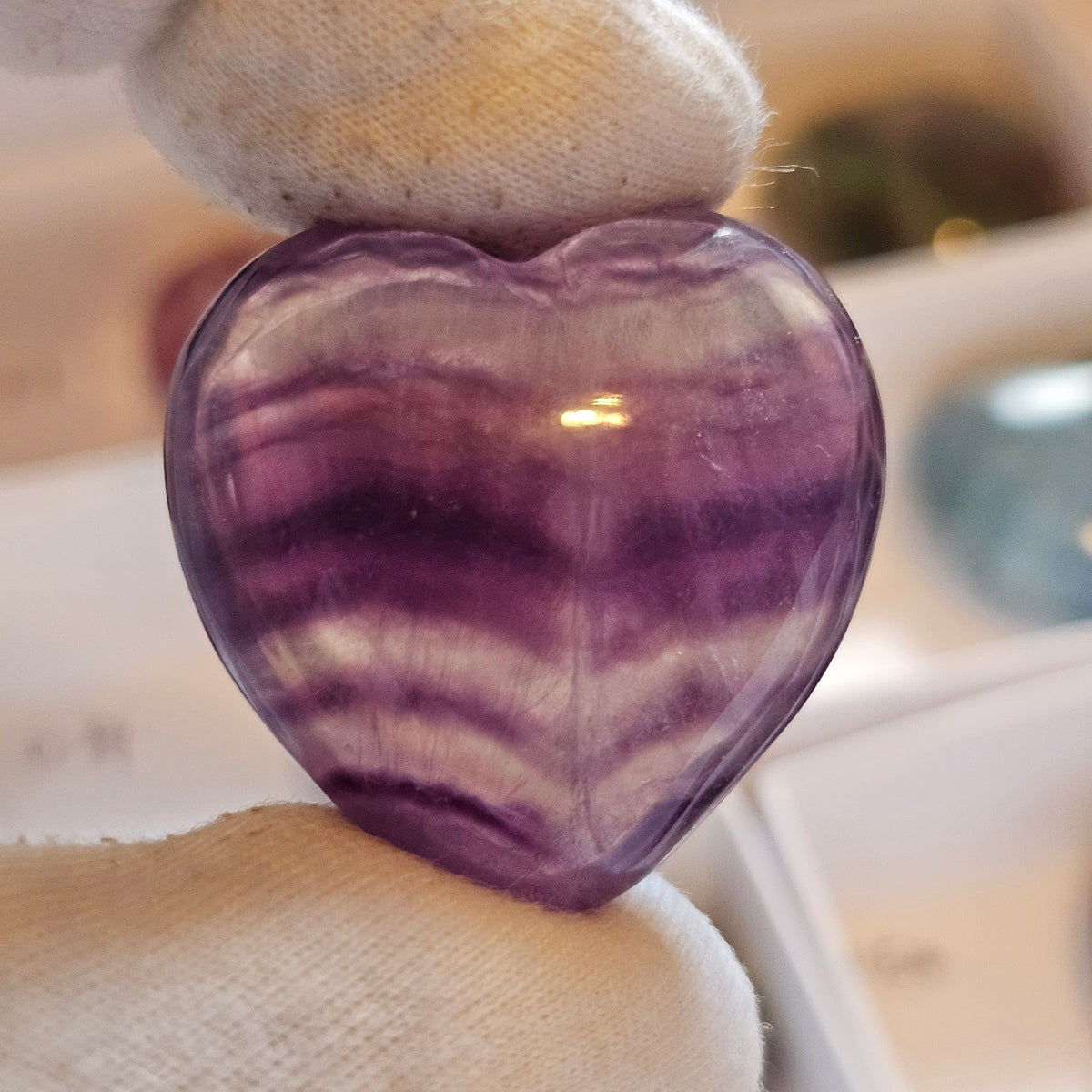 Premium Fluorite Hearts