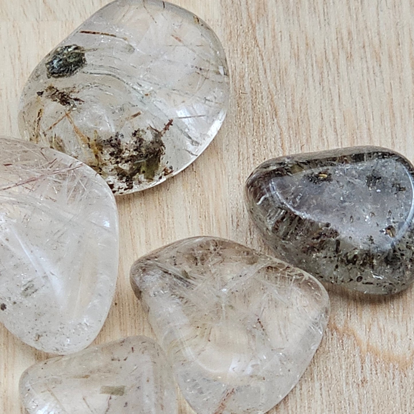 Witches Finger Tumblestones (Magdalene Quartz)