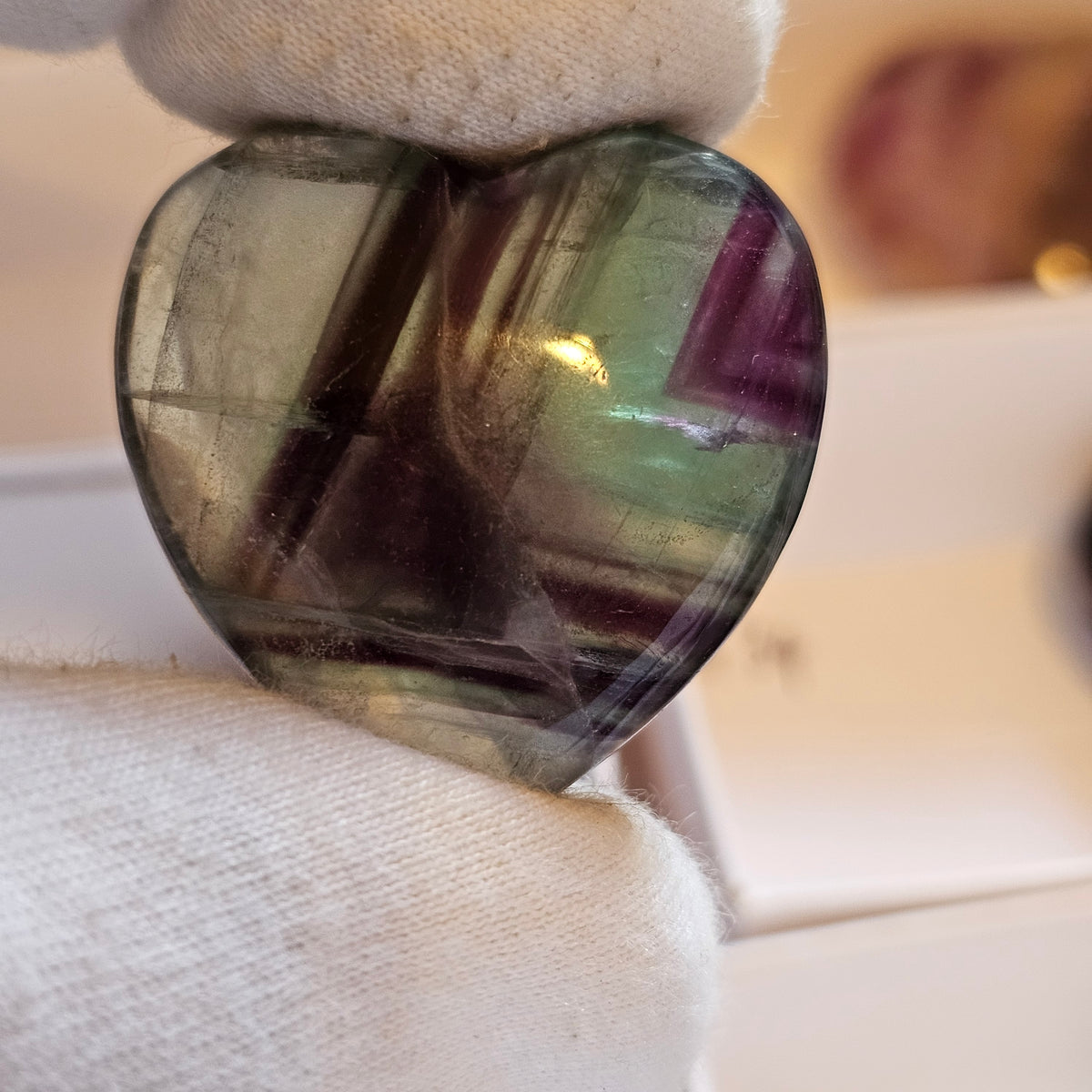 Premium Fluorite Hearts