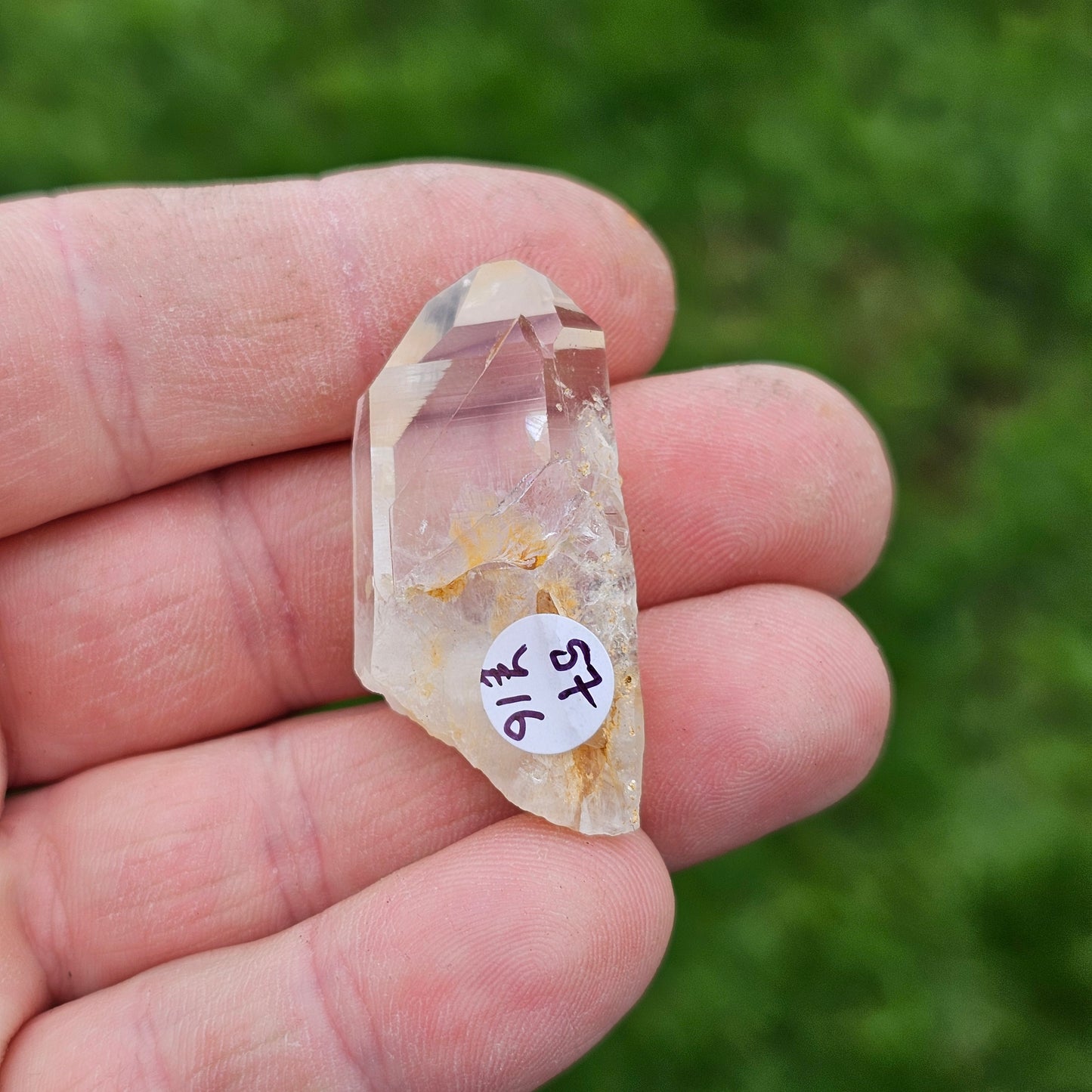 Blue Mist Lemurian Quartz Points