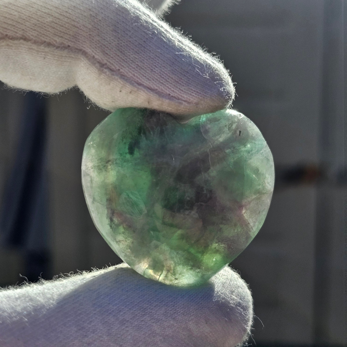 Premium Fluorite Hearts