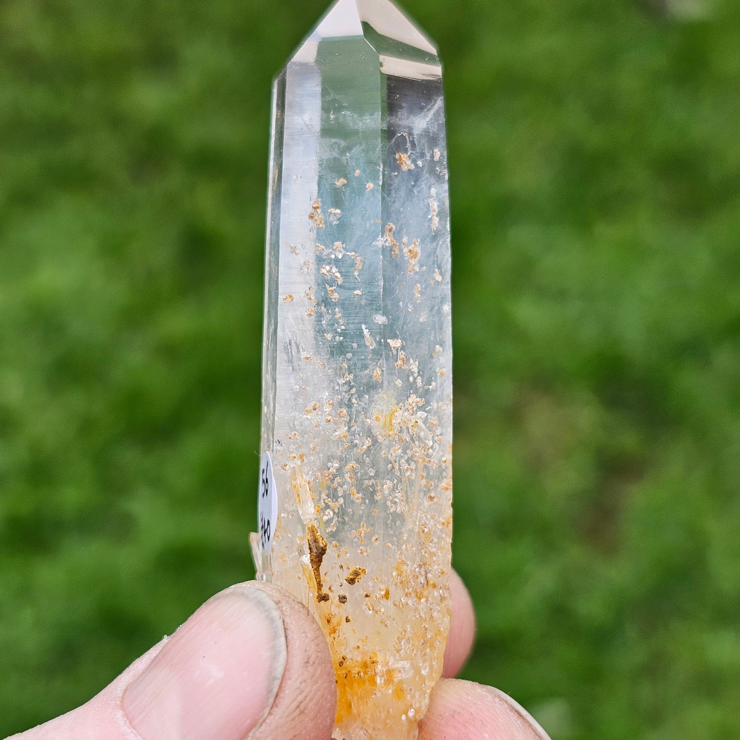 Blue Mist Lemurian Quartz Points