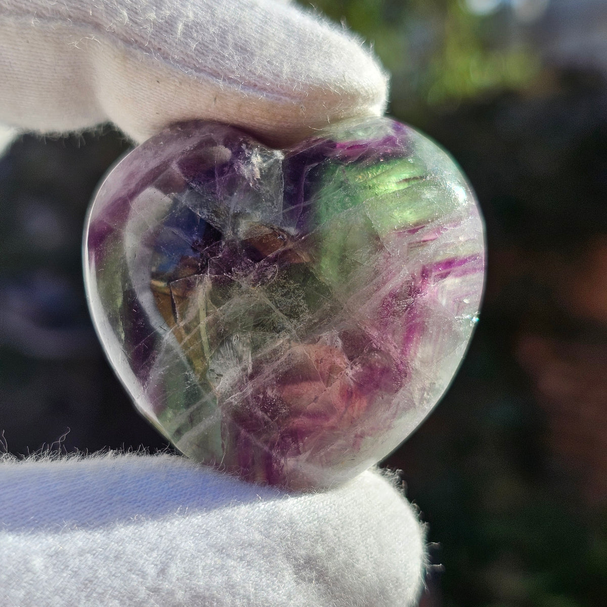 Premium Fluorite Hearts