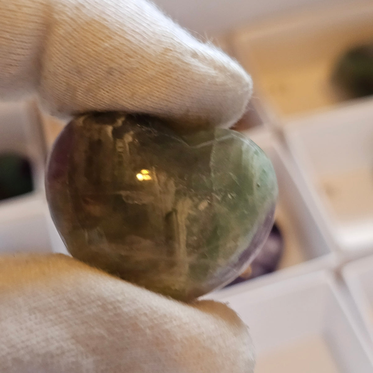 Premium Fluorite Hearts