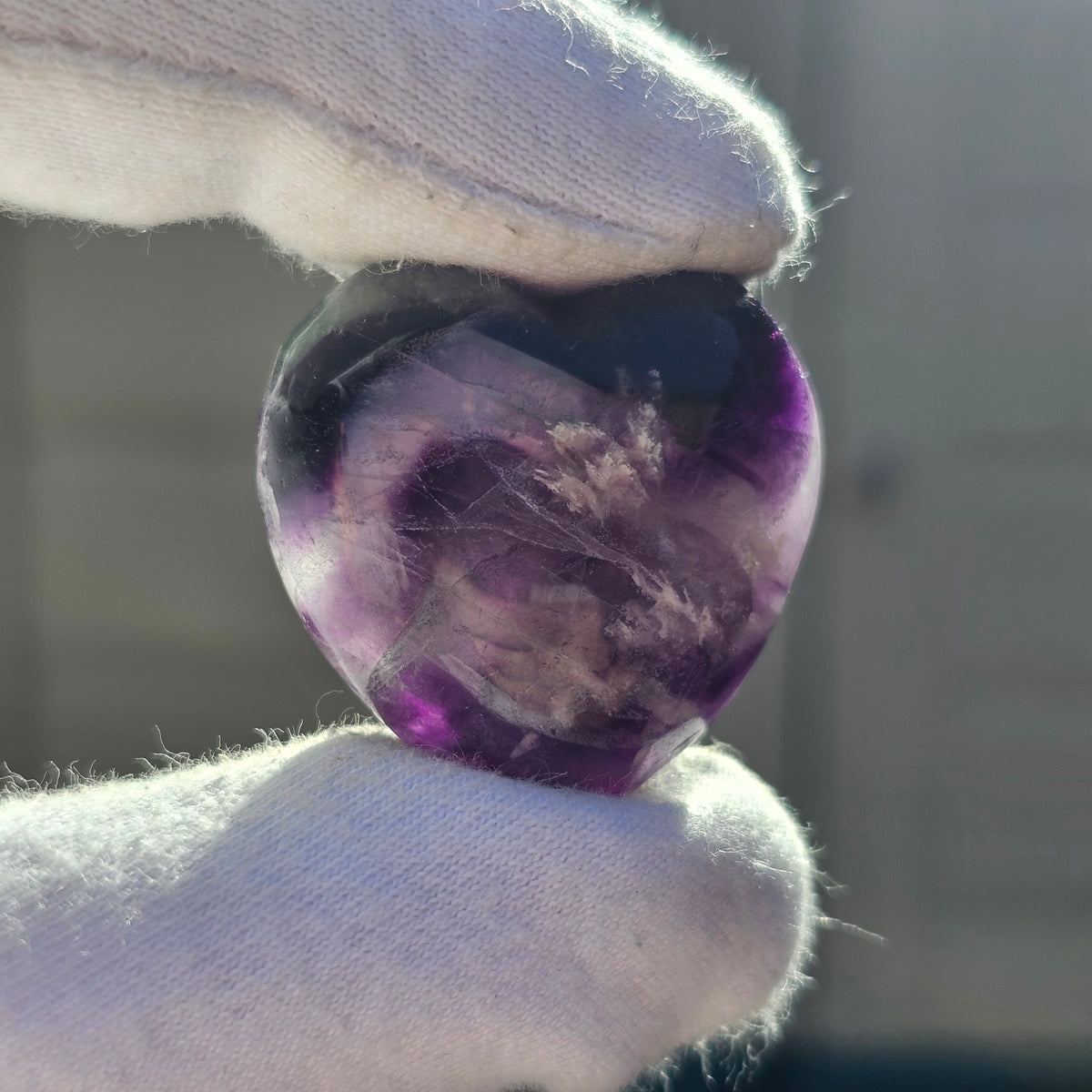 Premium Fluorite Hearts