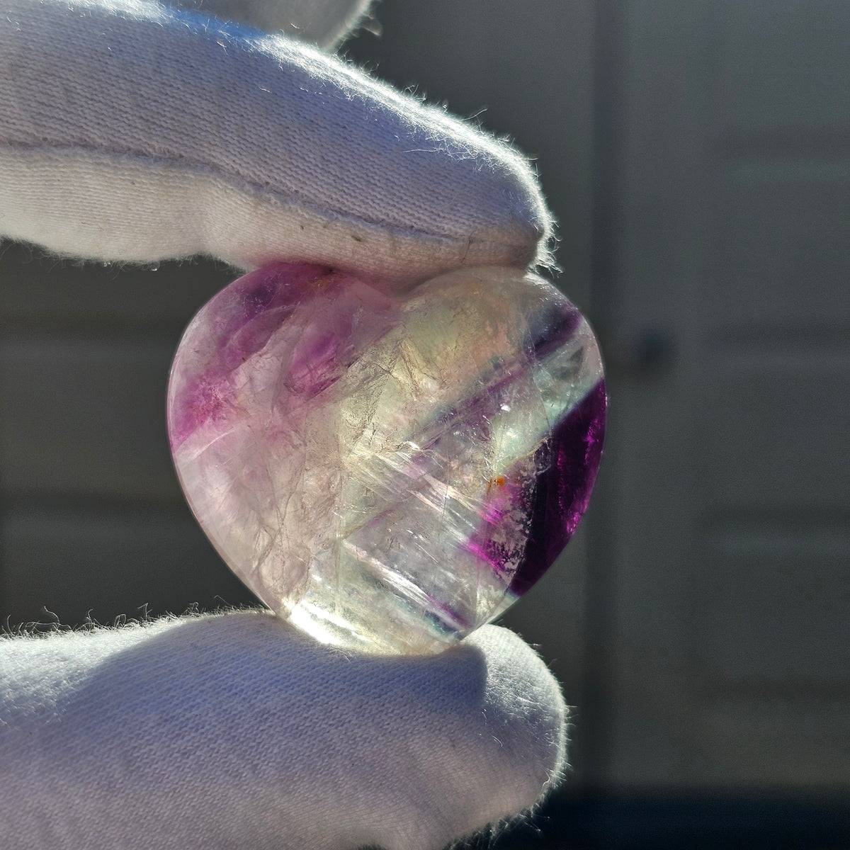 Premium Fluorite Hearts