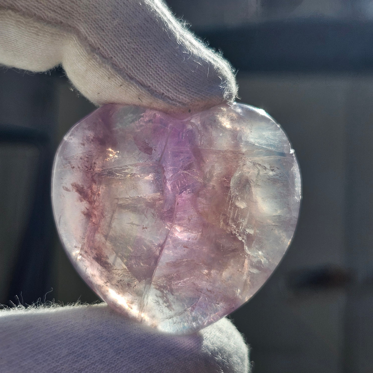Premium Fluorite Hearts