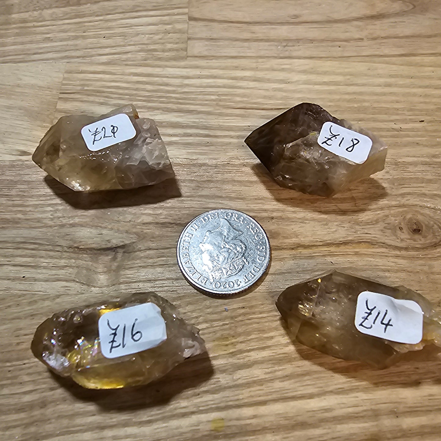 Natural, Raw Kundalini Citrine from the D.R.O.Congo