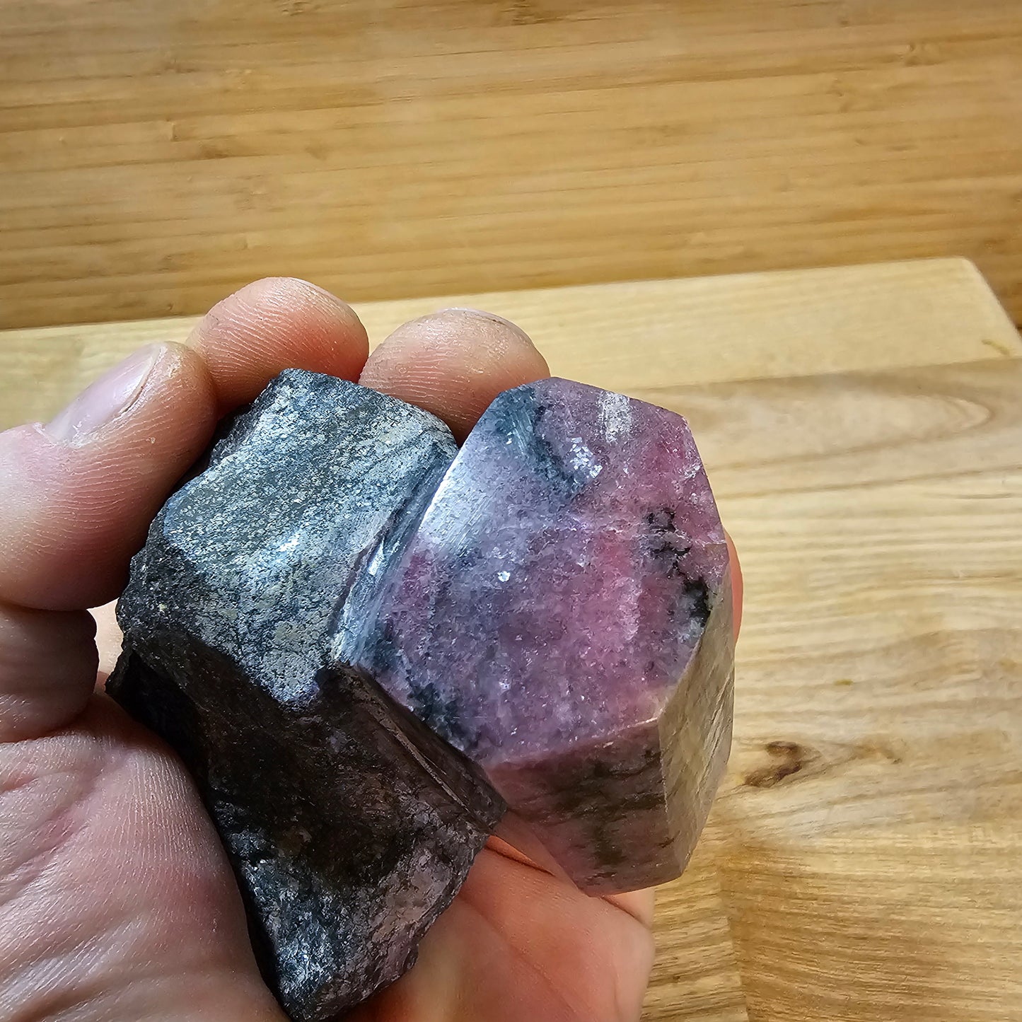 Rhodonite on Matrix