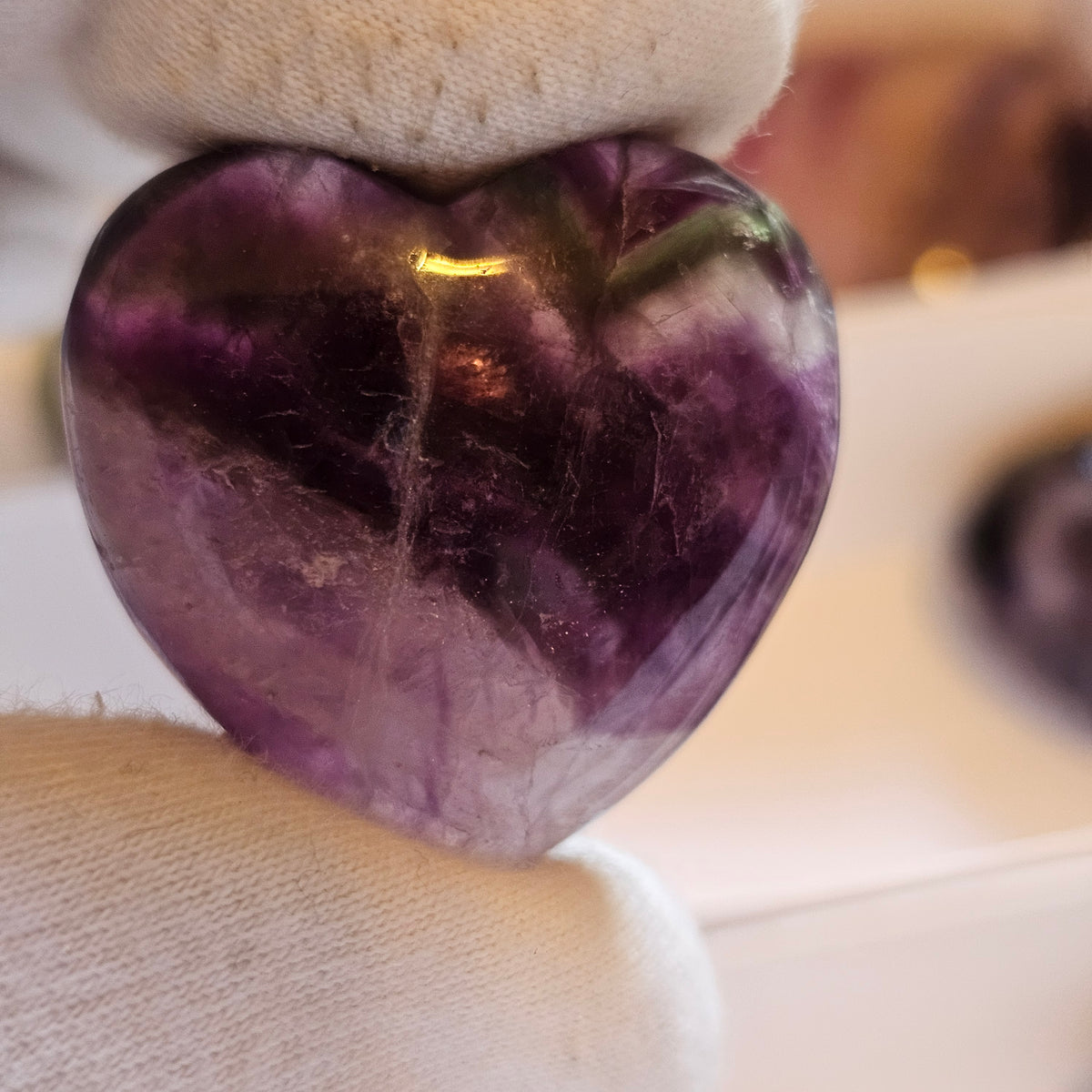 Premium Fluorite Hearts