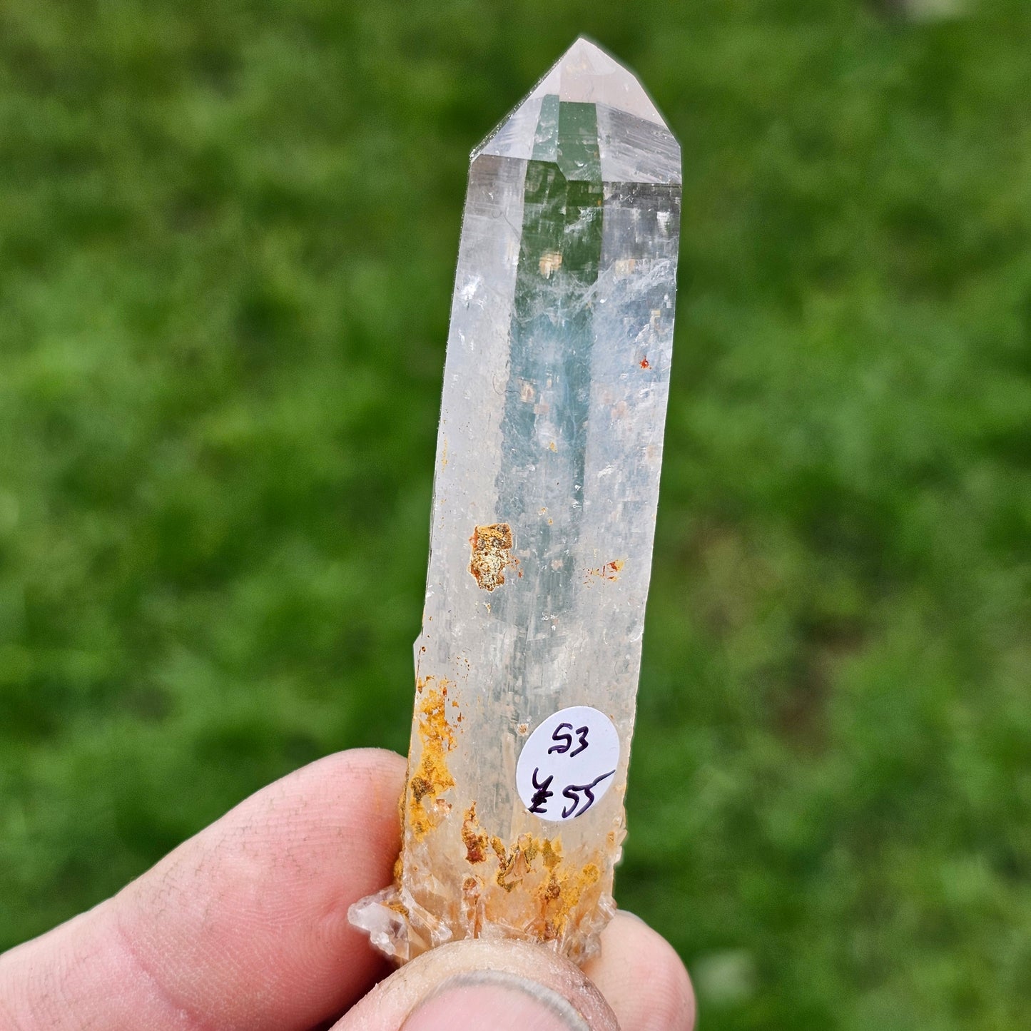 Blue Mist Lemurian Quartz Points