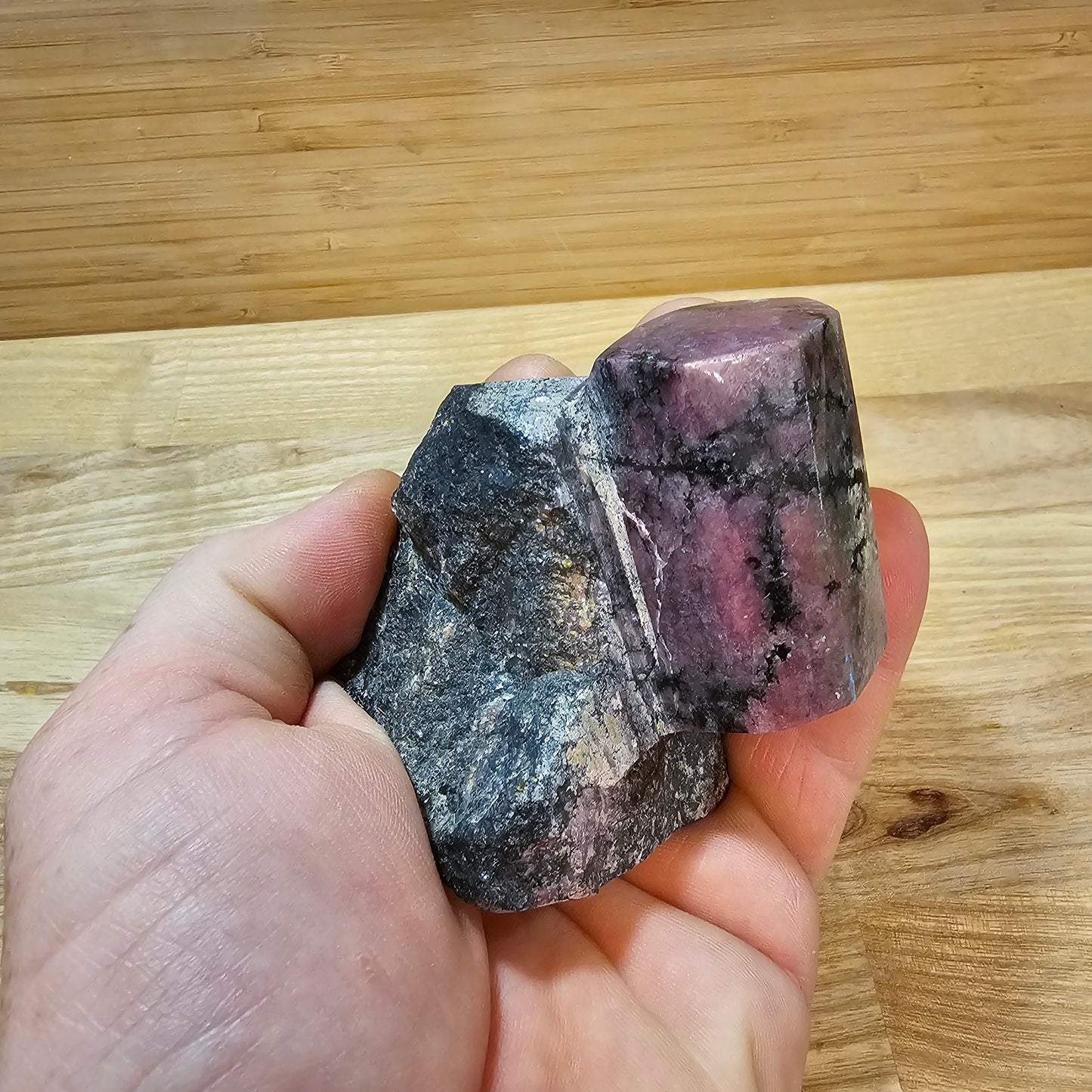 Rhodonite on Matrix