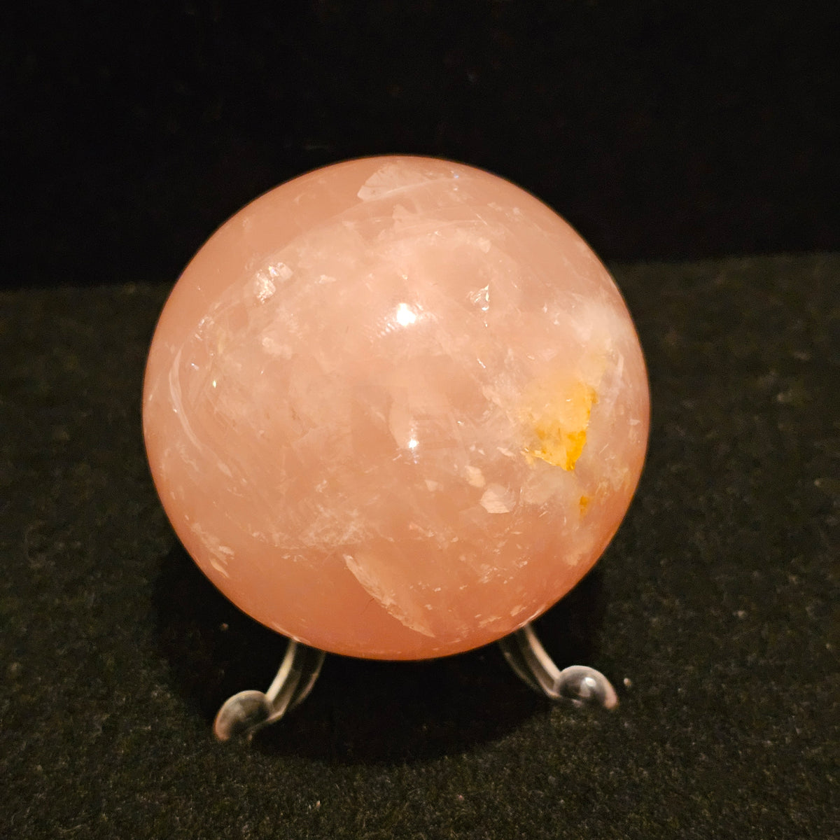 Madagascan Star Rose Quartz Spheres