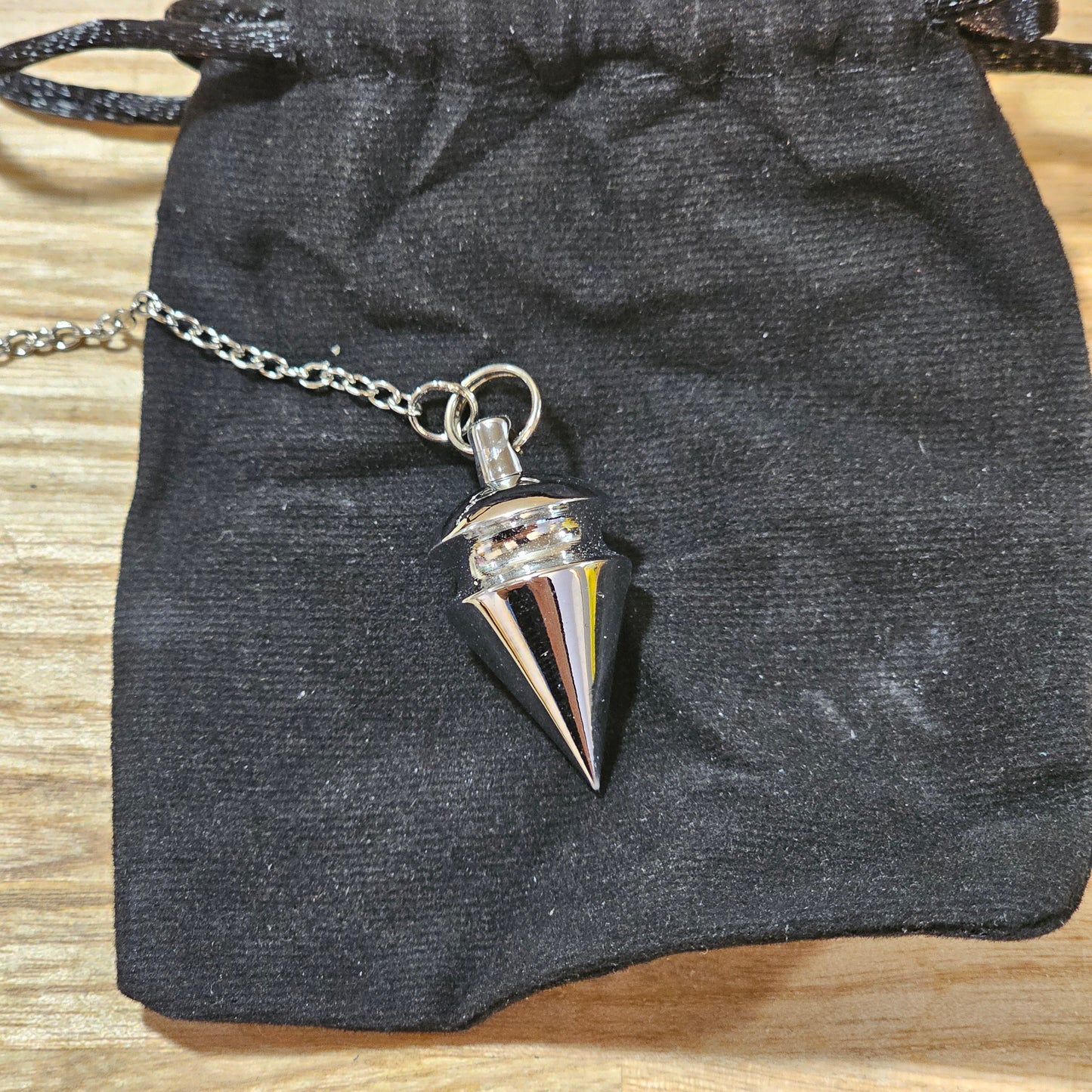 Silver Metal Pendulum
