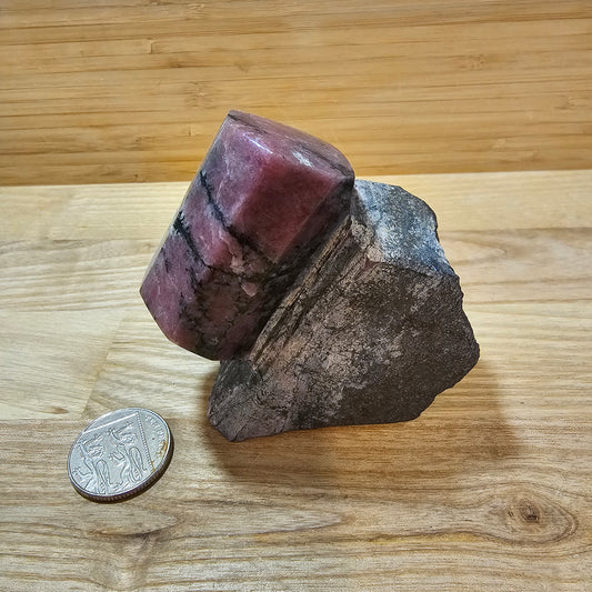 Rhodonite on Matrix