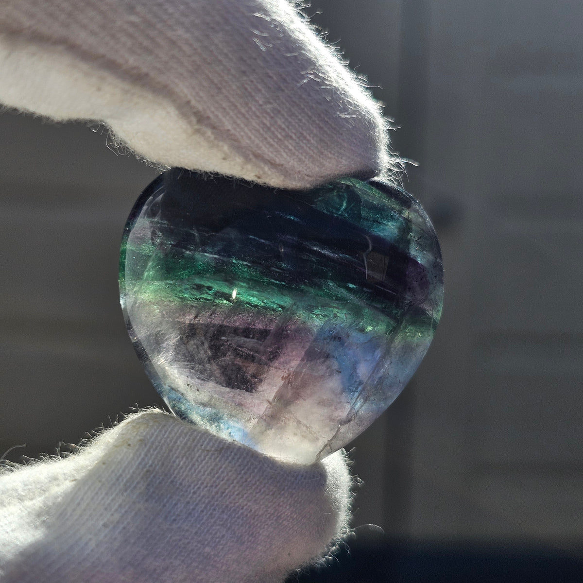 Premium Fluorite Hearts