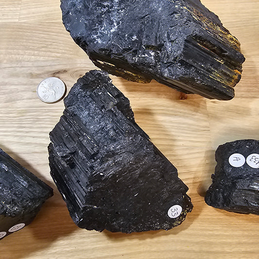 Black Tourmaline Logs