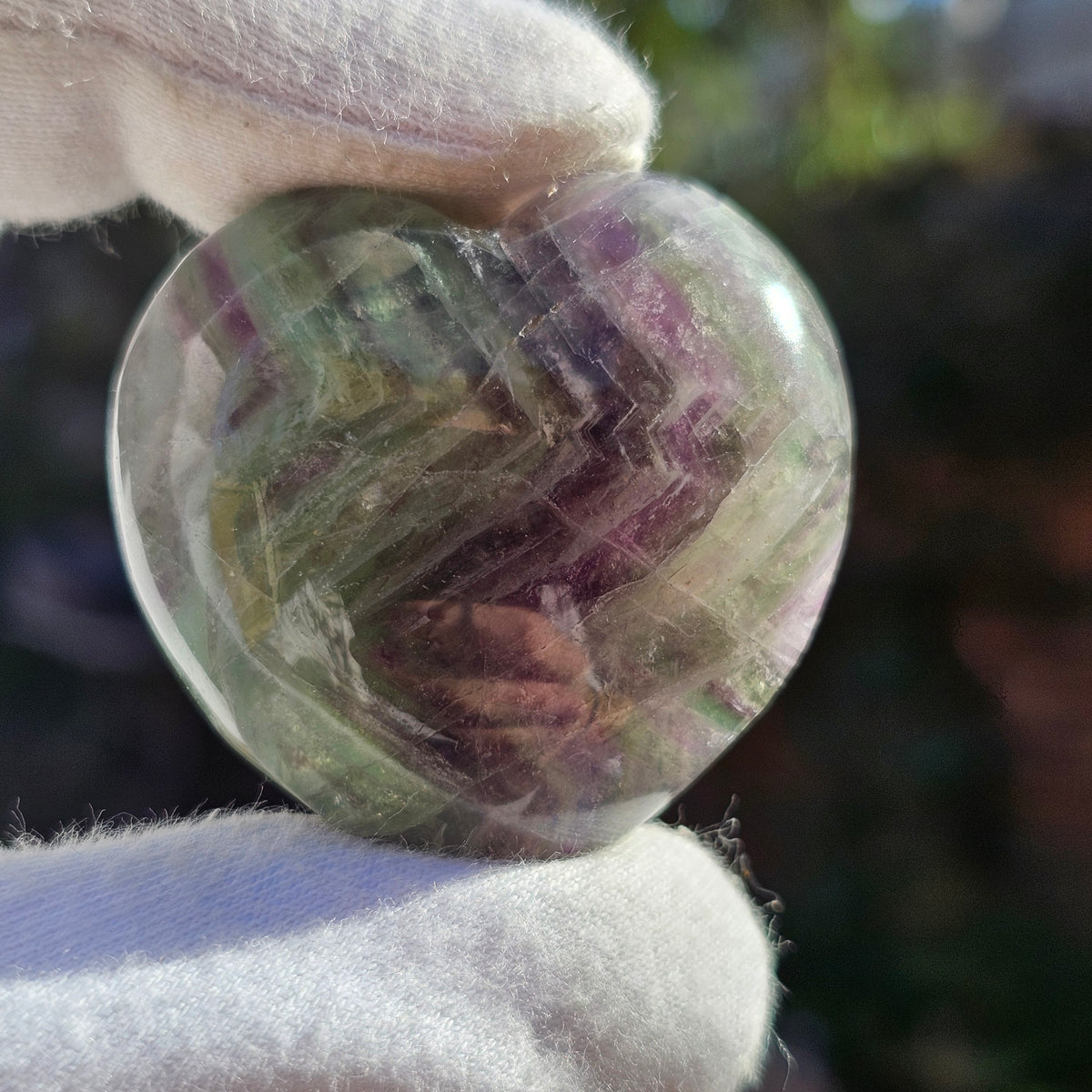 Premium Fluorite Hearts