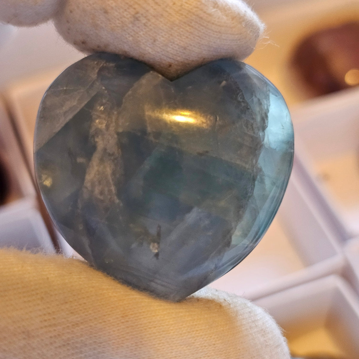 Premium Fluorite Hearts