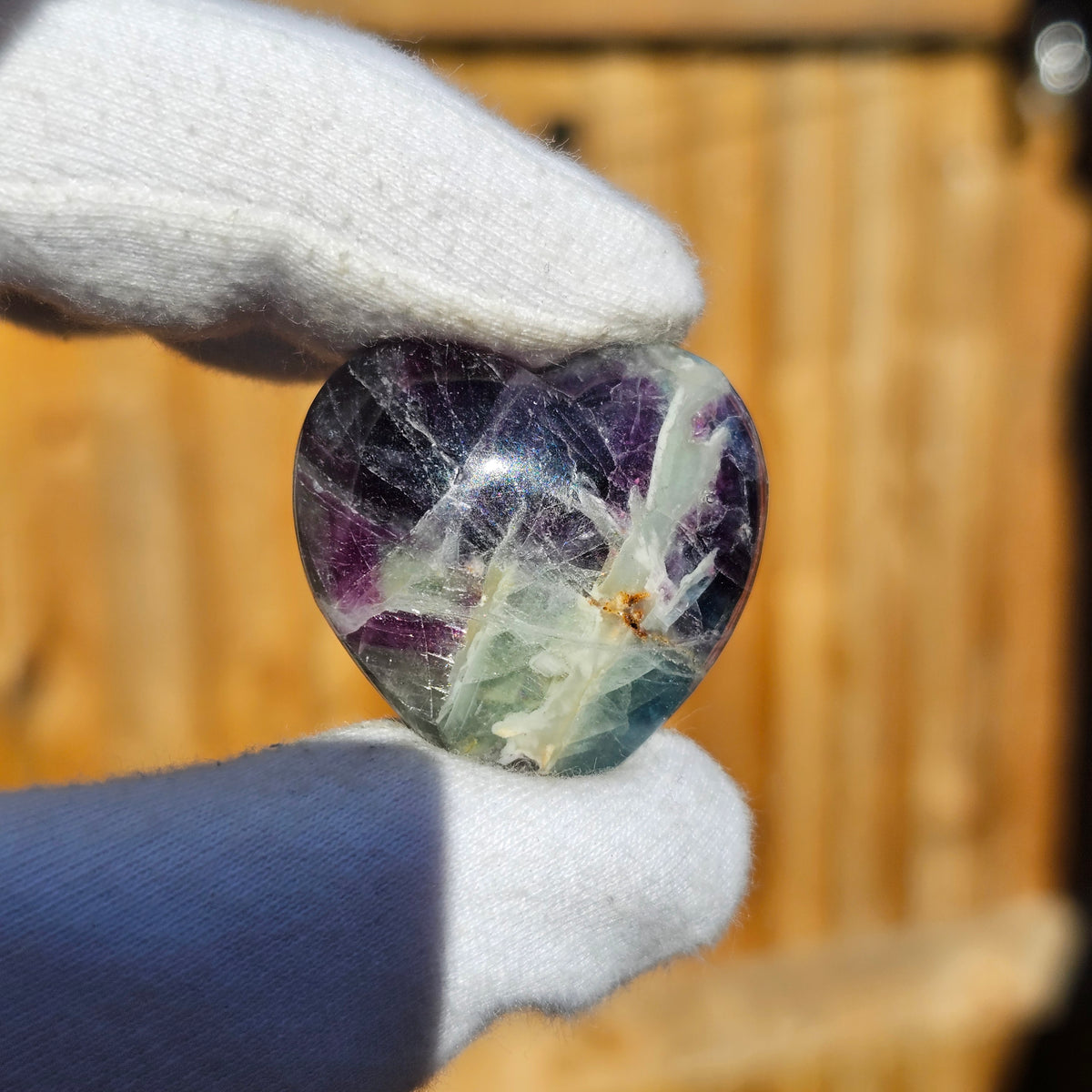 Premium Fluorite Hearts