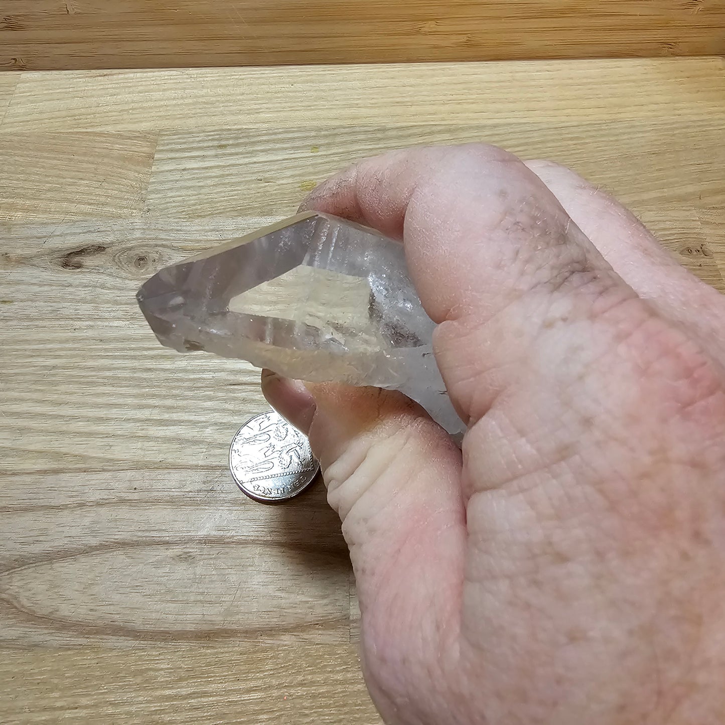 Lemurian Quartz Master Crystal - Blades Of Light