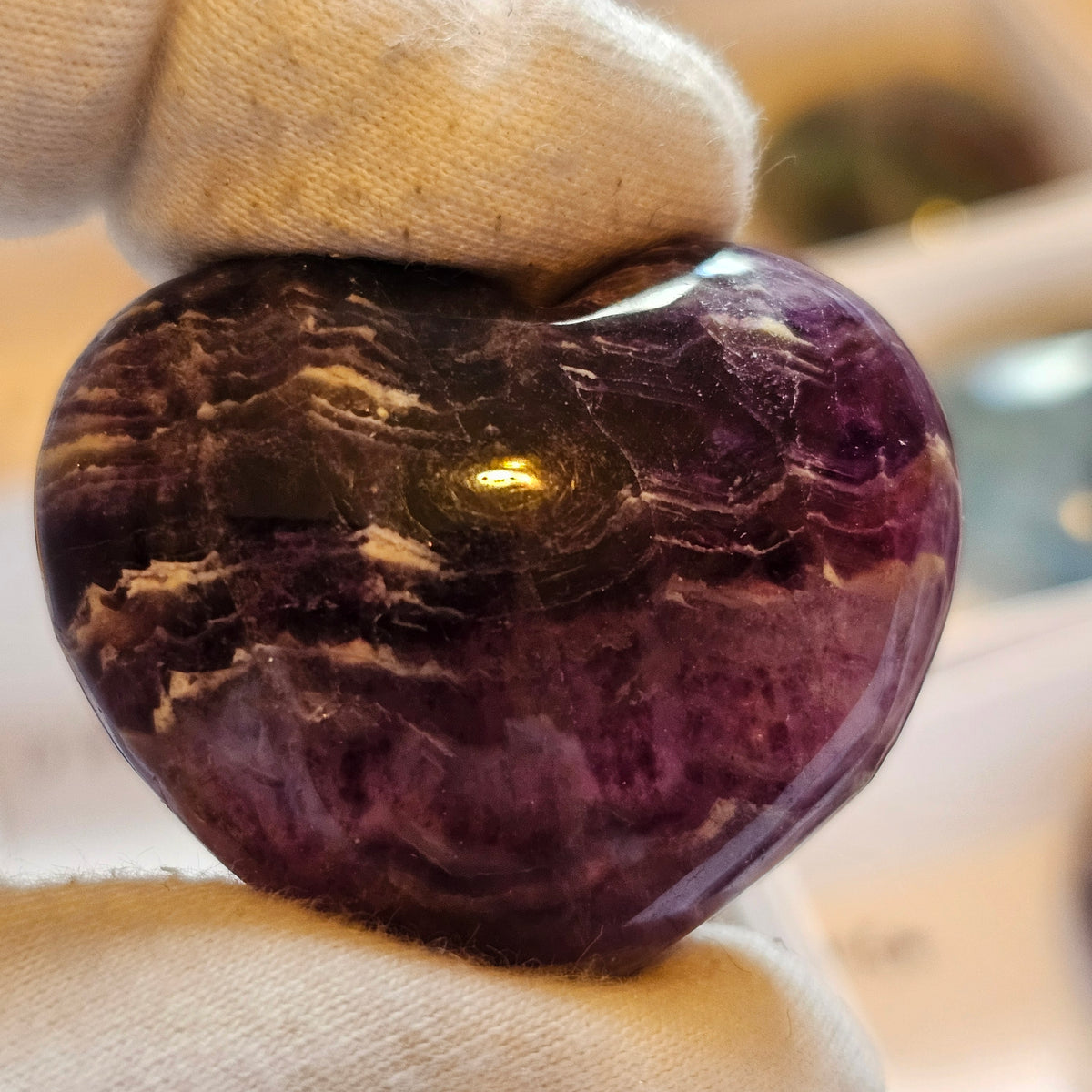 Premium Fluorite Hearts