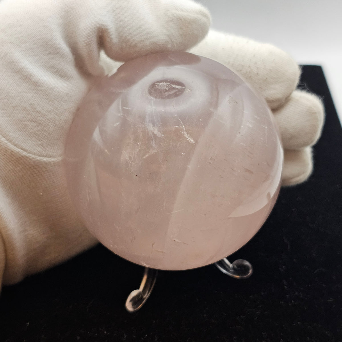 Madagascan Star Rose Quartz Spheres