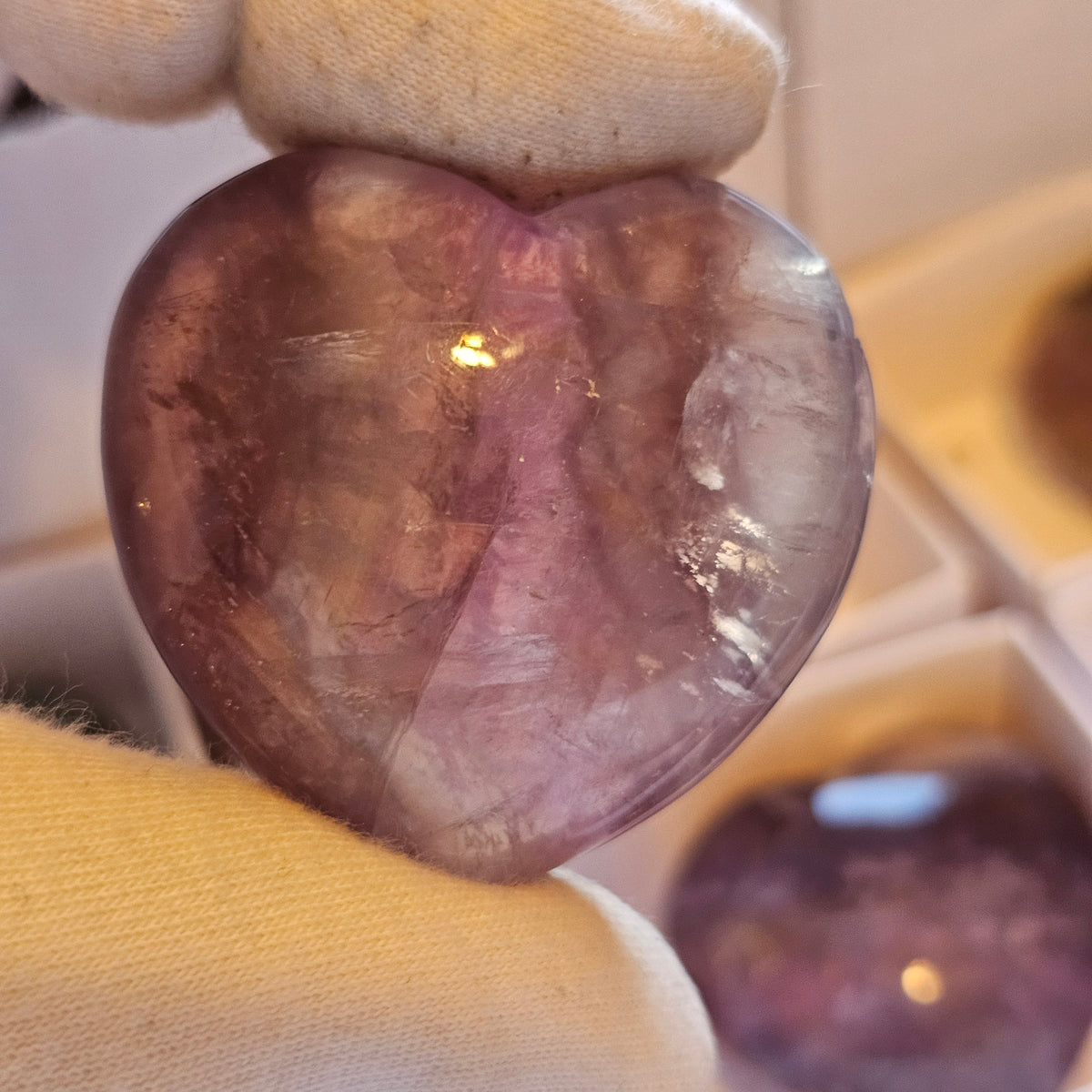 Premium Fluorite Hearts