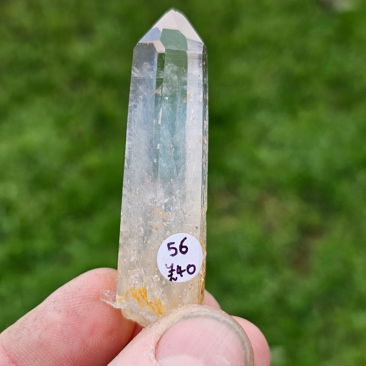 Blue Mist Lemurian Quartz Points