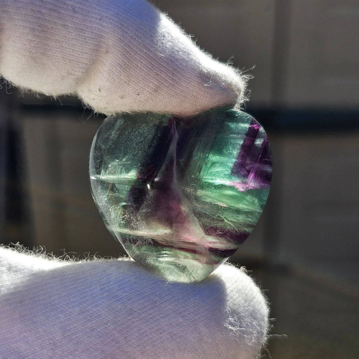Premium Fluorite Hearts