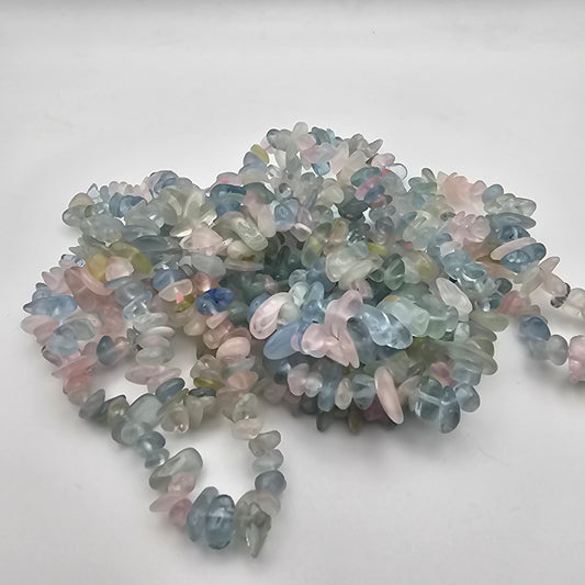 Morganite Chip Bracelet