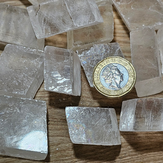 Optical Calcite Pieces