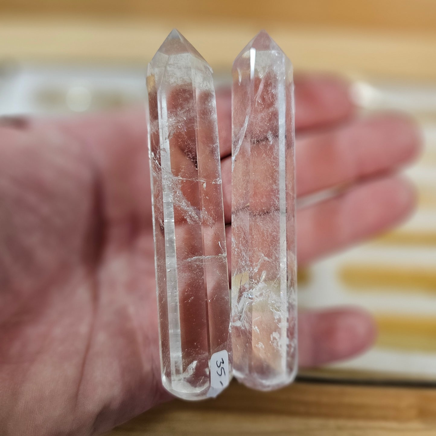 Clear Quartz Massage Wands