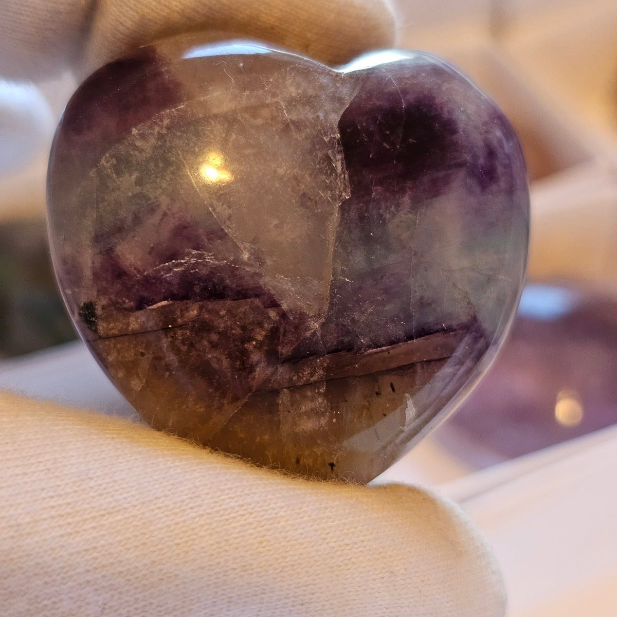 Premium Fluorite Hearts