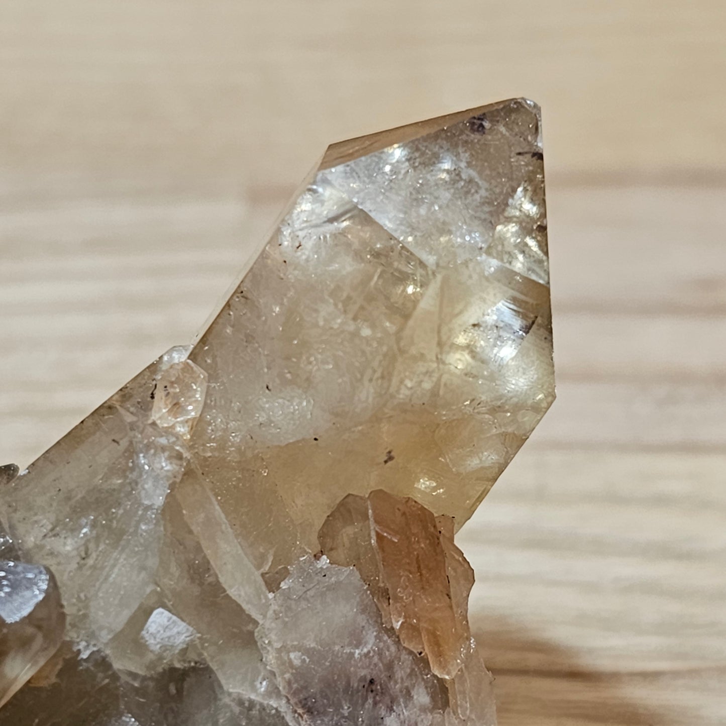 Natural, Raw Kundalini Citrine from the D.R.O.Congo