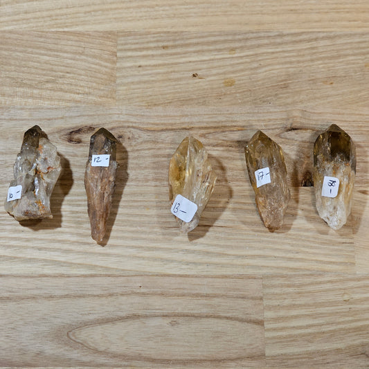 Natural, Raw Kundalini Citrine from the R.O.Congo