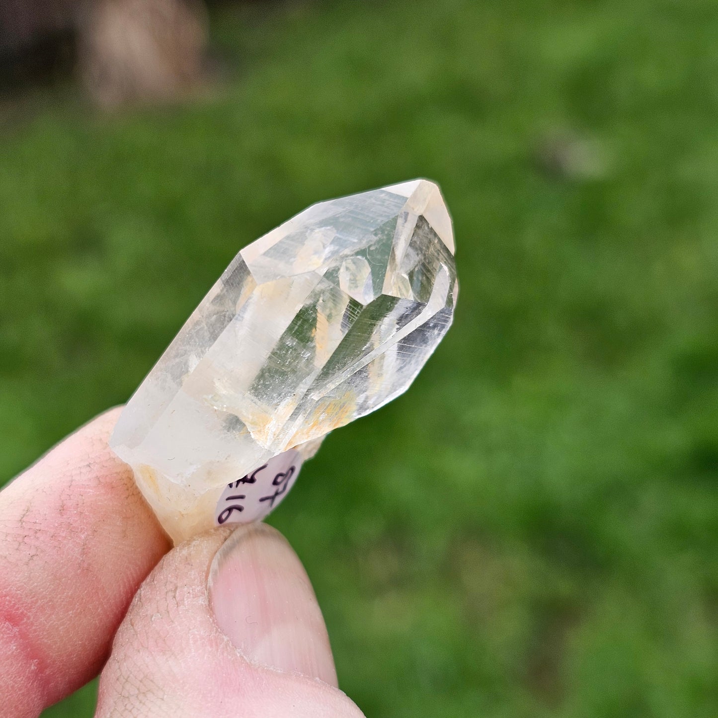 Blue Mist Lemurian Quartz Points