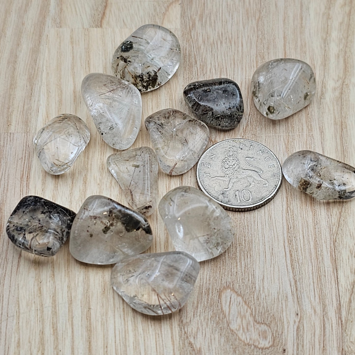 Witches Finger Tumblestones (Magdalene Quartz)
