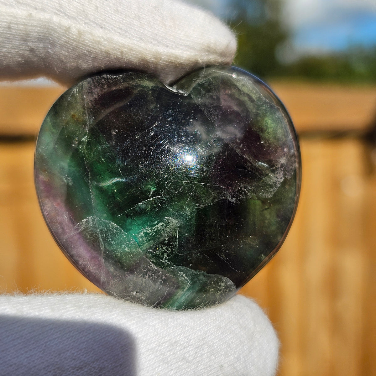 Premium Fluorite Hearts