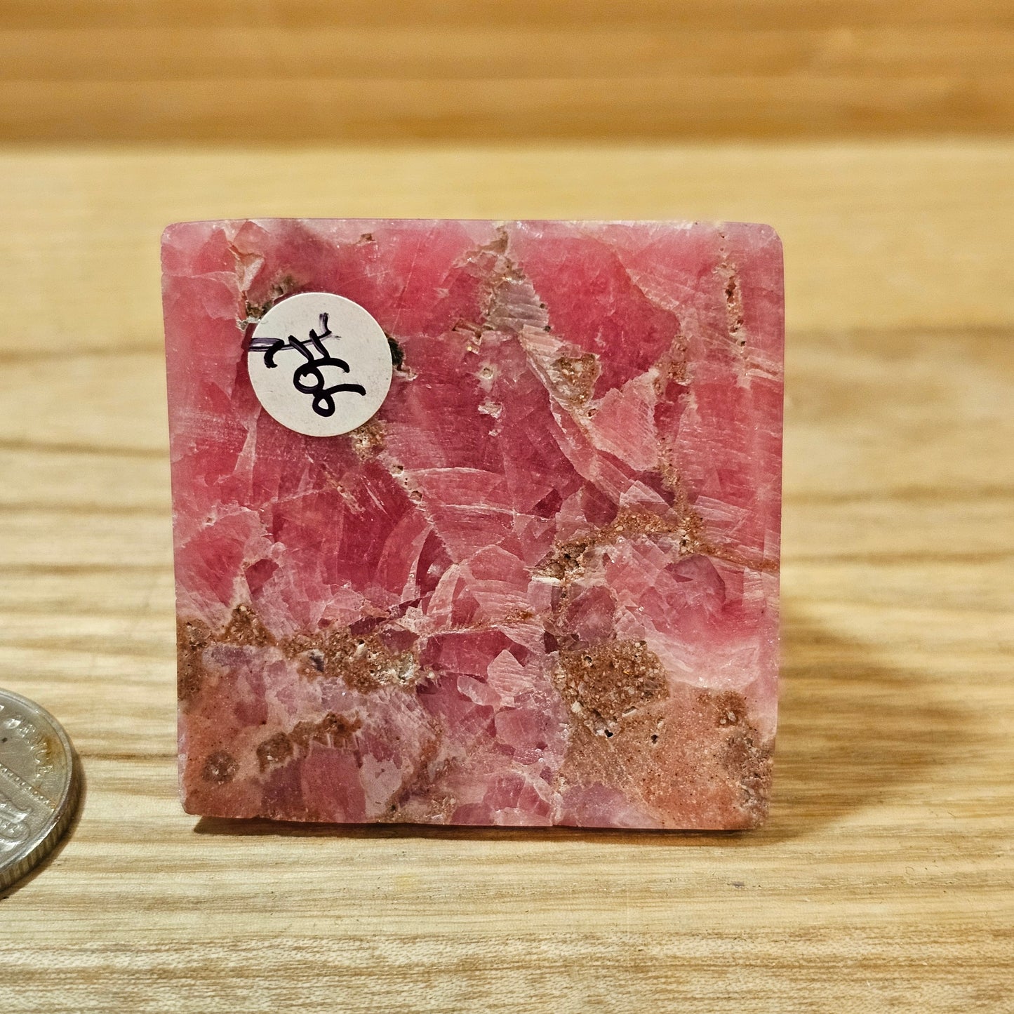 Rhodochrosite Pyramid A Grade