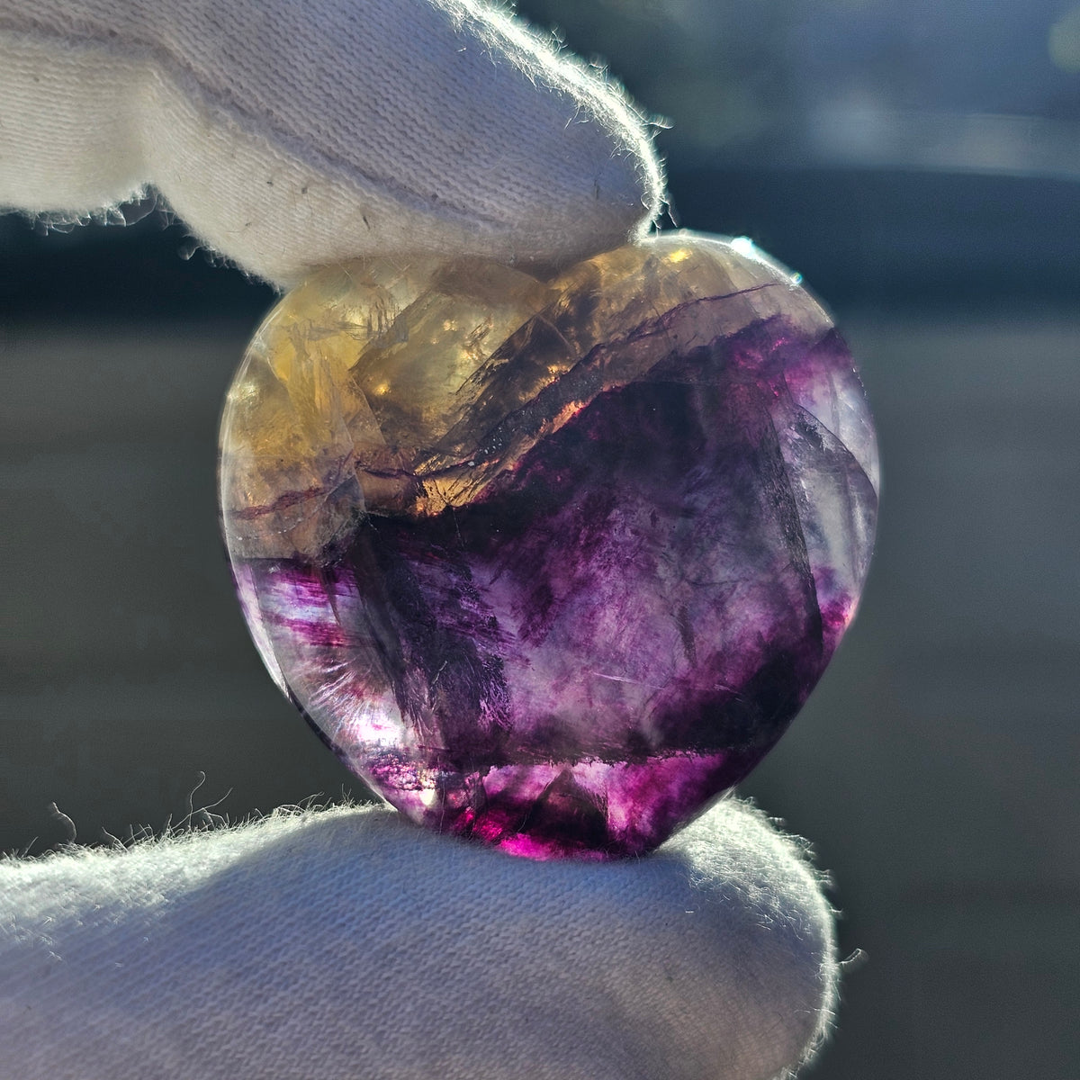 Premium Fluorite Hearts