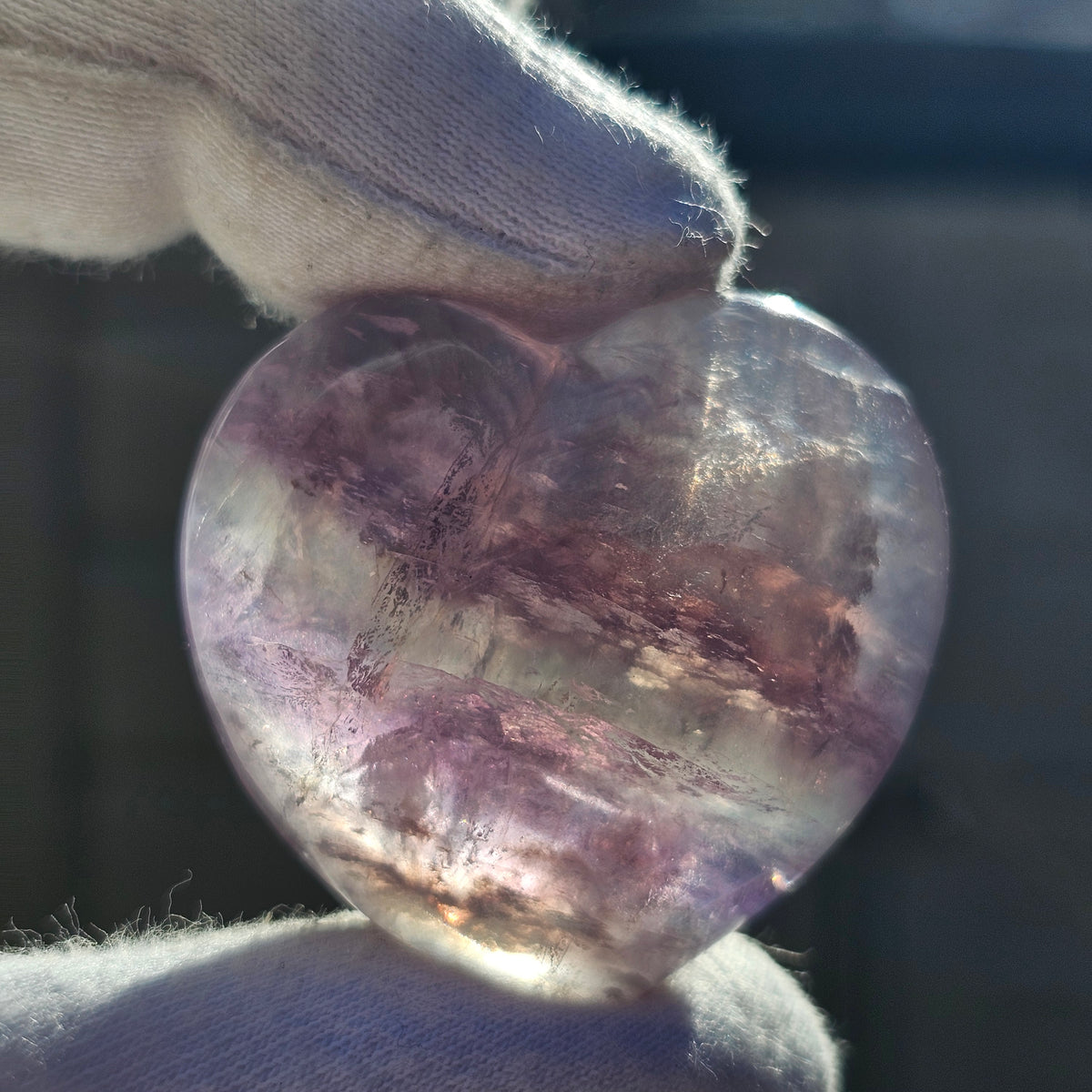Premium Fluorite Hearts