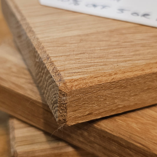 Oak Coasters 10cm x 10cm